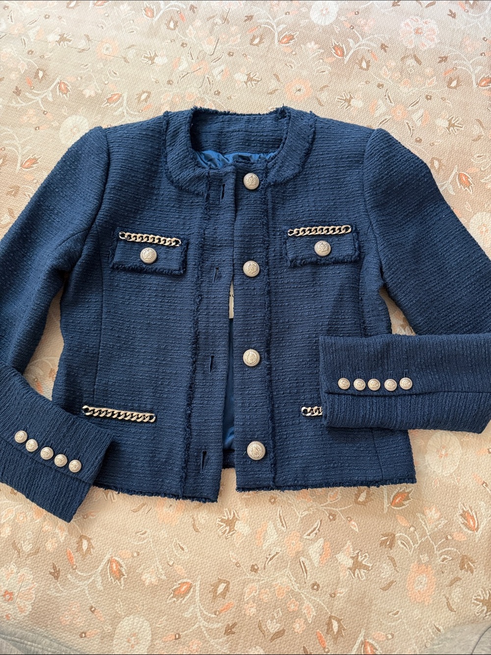 Generation Love Kristen Embellished Tweed Blazer - Picture 5 of 10